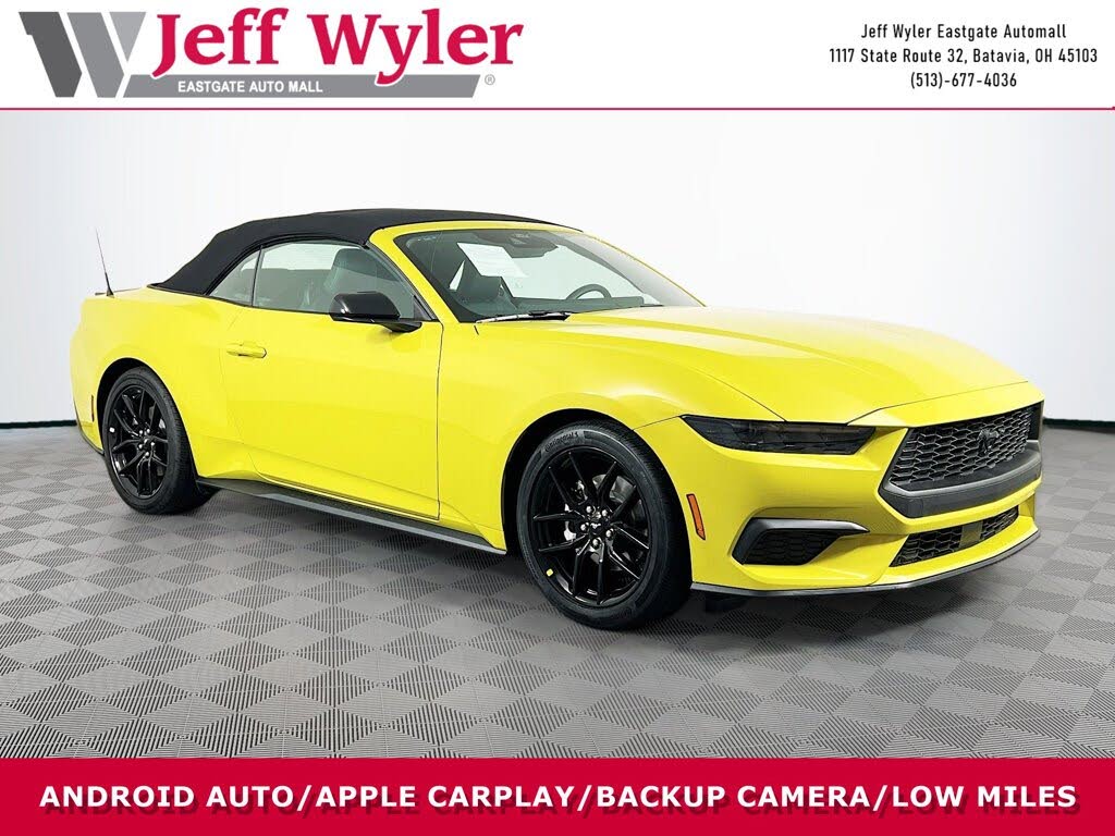 2025 Ford Mustang EcoBoost Premium Convertible RWD