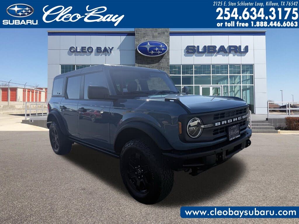 2022 Ford Bronco Black Diamond 4-Door 4WD