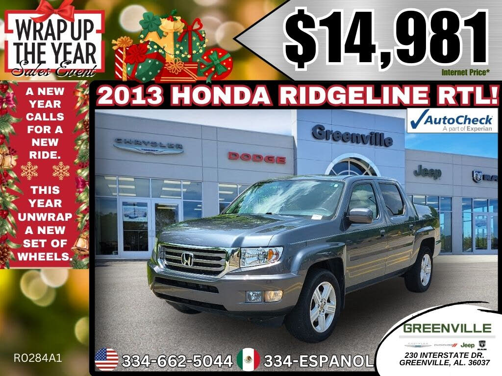 2013 Honda Ridgeline RTL