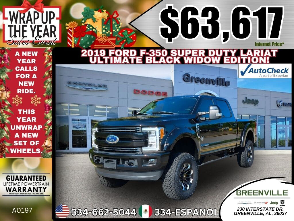2019 Ford F-350 Super Duty Lariat Crew Cab 4WD