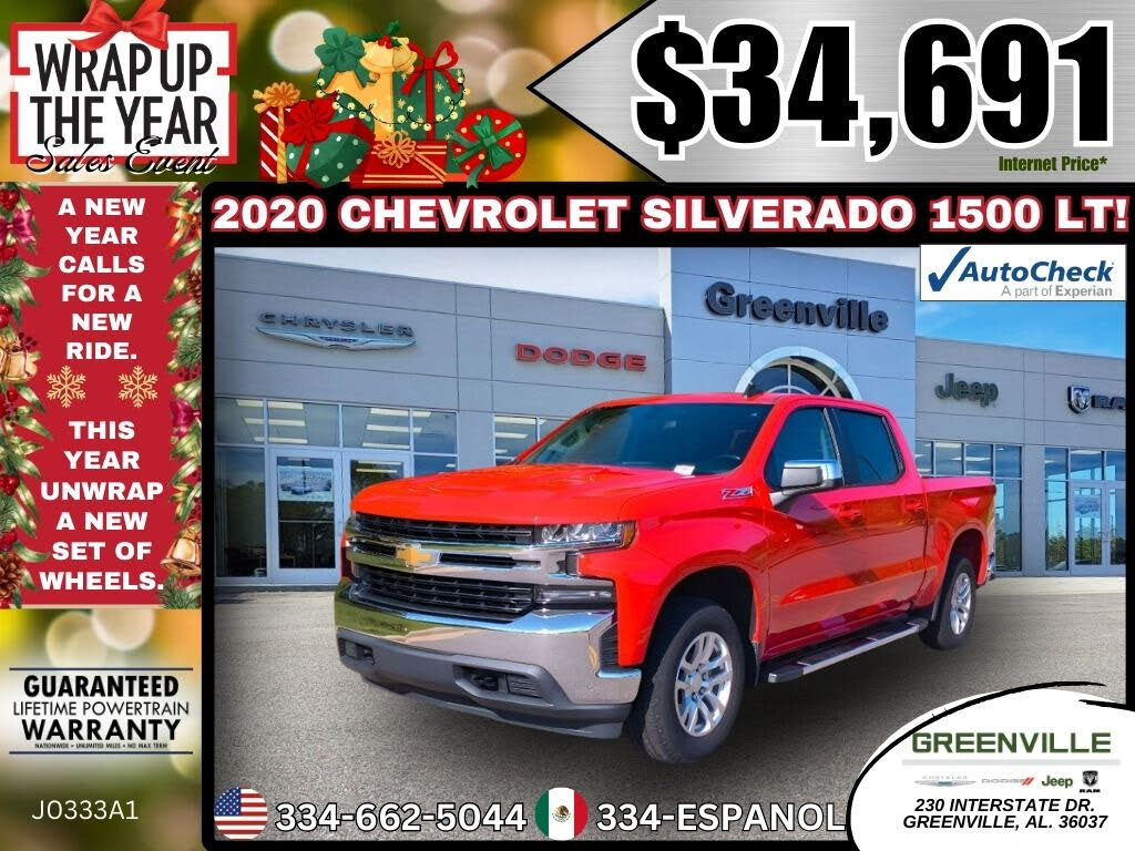 2020 Chevrolet Silverado 1500 LT Crew Cab 4WD