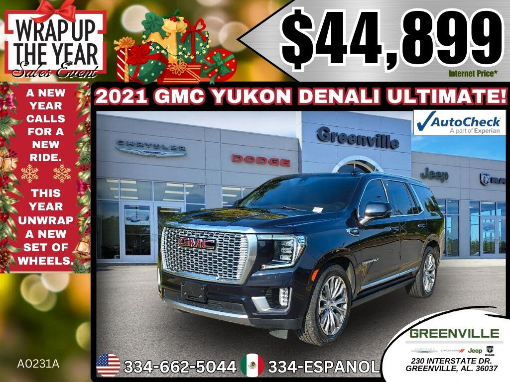 2021 GMC Yukon Denali RWD