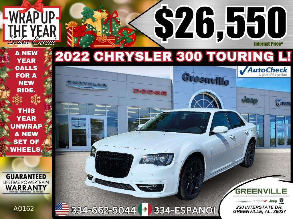 2022 Chrysler 300 Touring L RWD