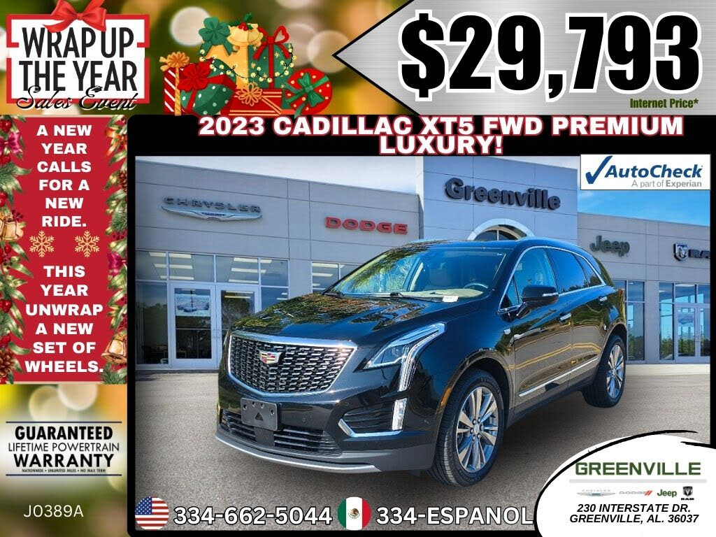 2023 Cadillac XT5 Premium Luxury FWD