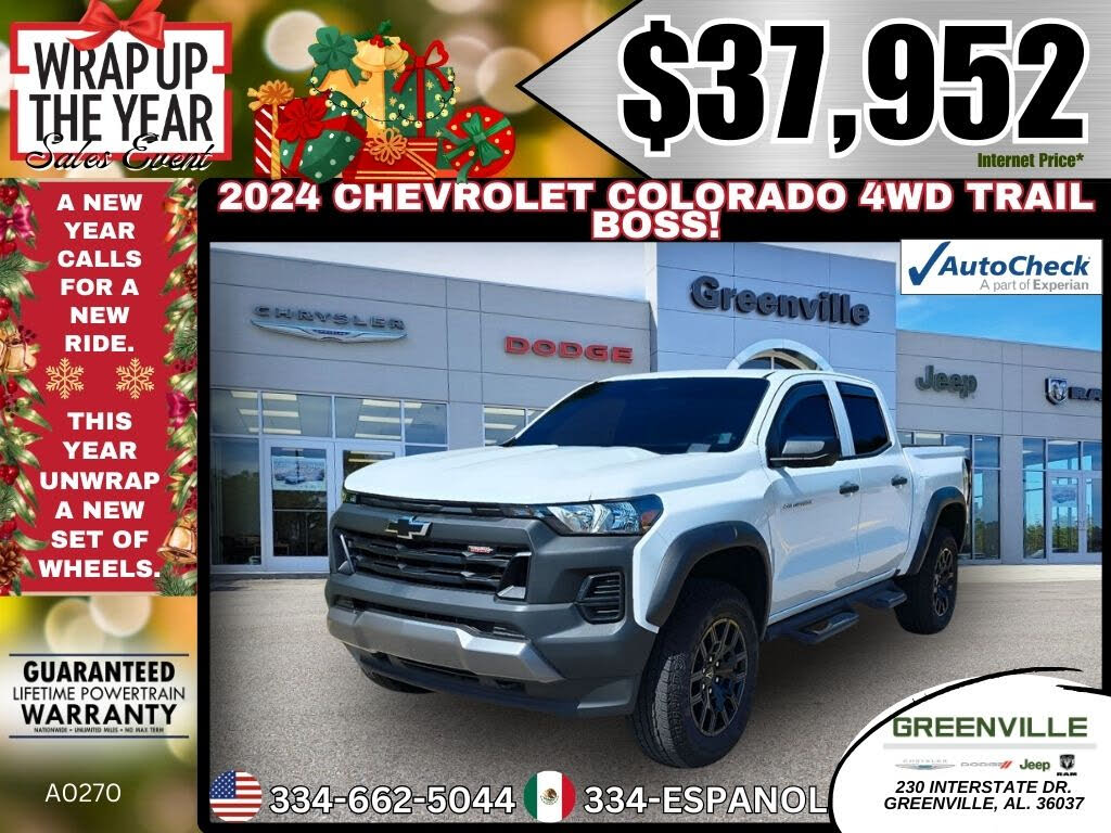 2024 Chevrolet Colorado Trail Boss Crew Cab 4WD