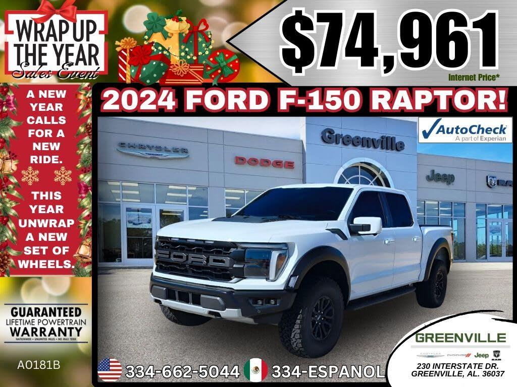 2024 Ford F-150 Raptor SuperCrew 4WD