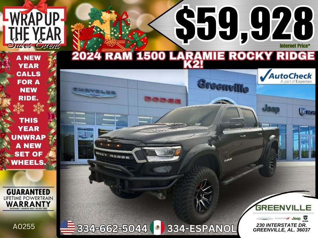 2024 RAM 1500 Laramie Crew Cab 4WD