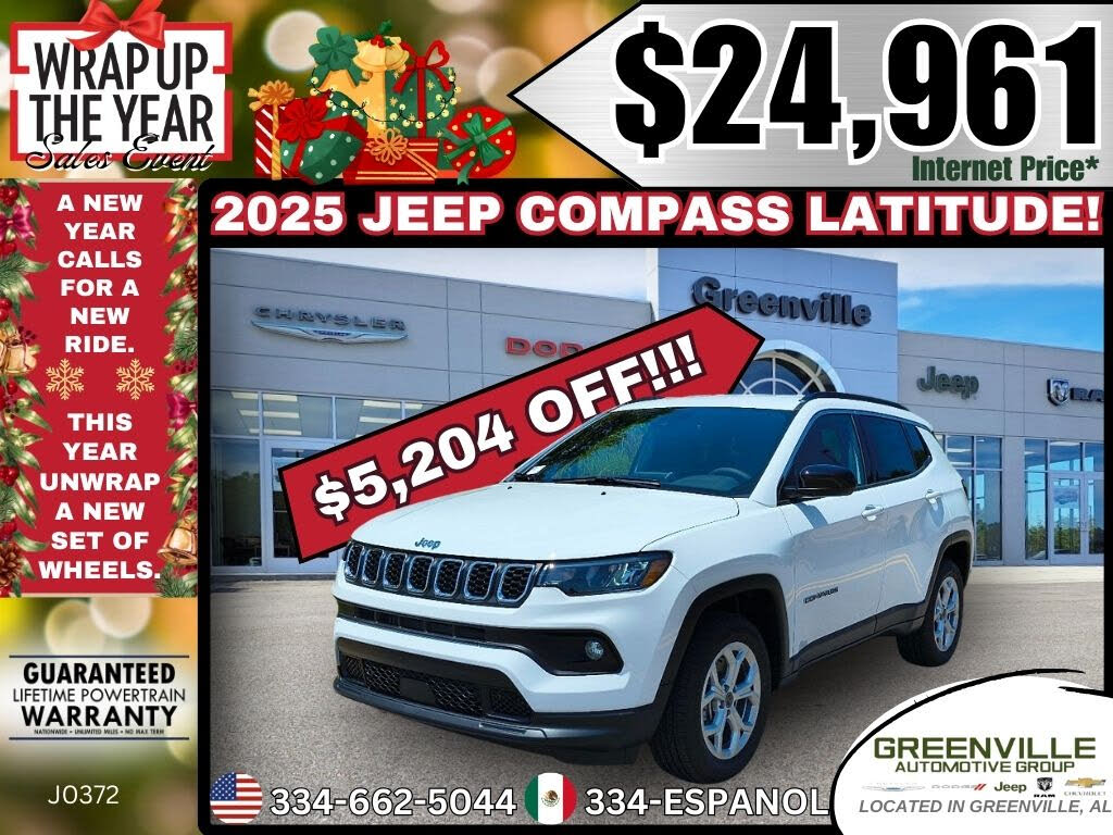 2025 Jeep Compass Latitude 4WD