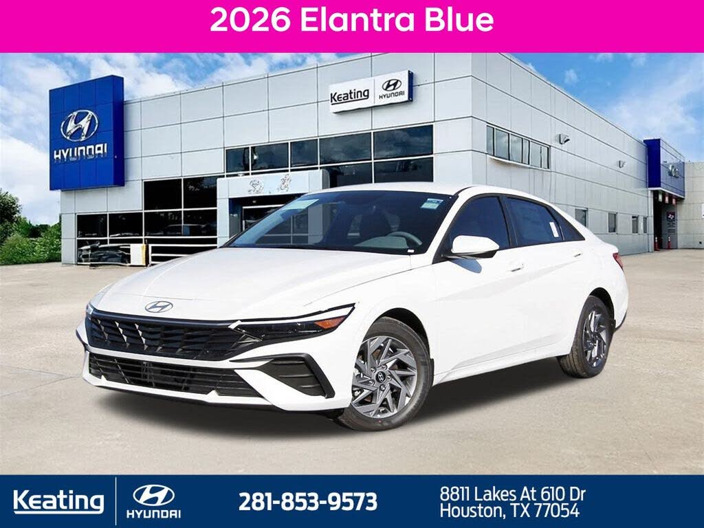 2026 Hyundai Elantra Hybrid Blue FWD