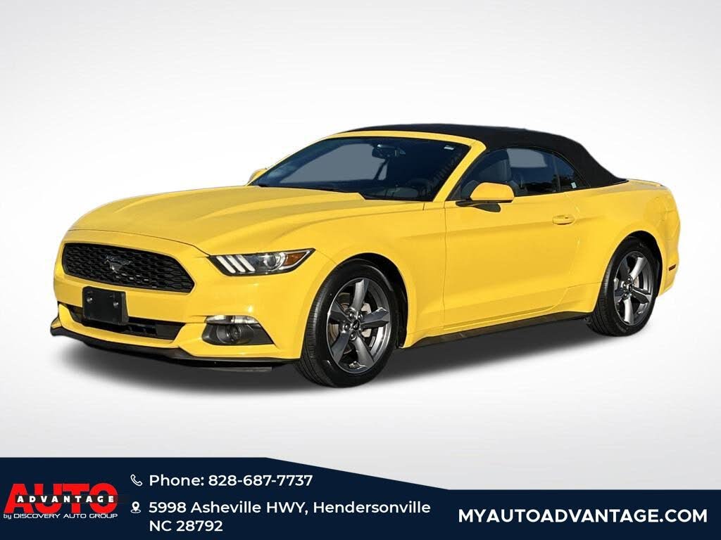 2015 Ford Mustang V6 Convertible RWD