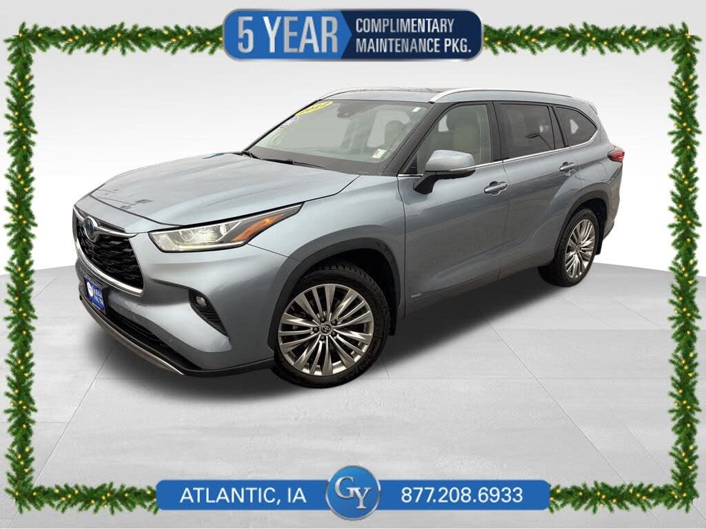 2022 Toyota Highlander Hybrid Platinum AWD
