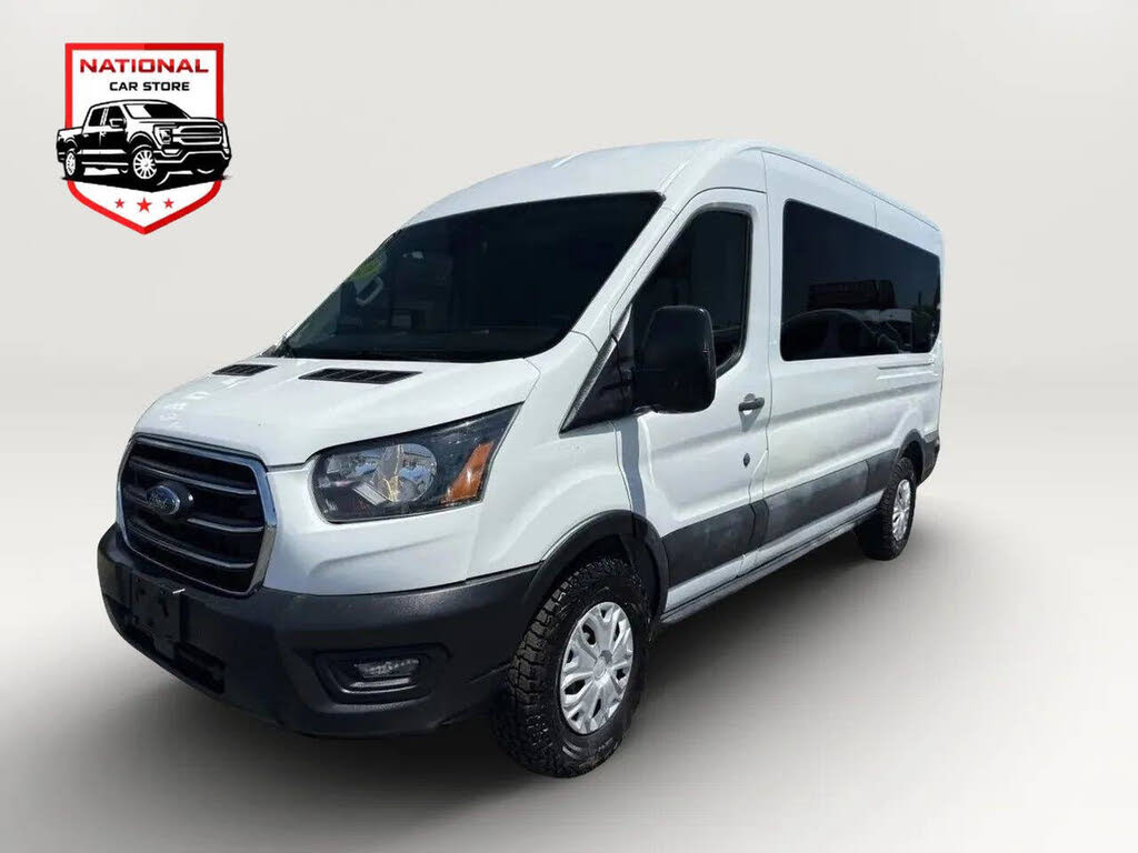 2020 Ford Transit Passenger 350 XLT Medium Roof LWB RWD with Sliding Passenger-Side Door