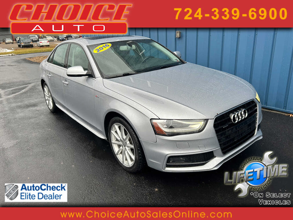 2016 Audi A4 2.0T quattro Premium Plus AWD
