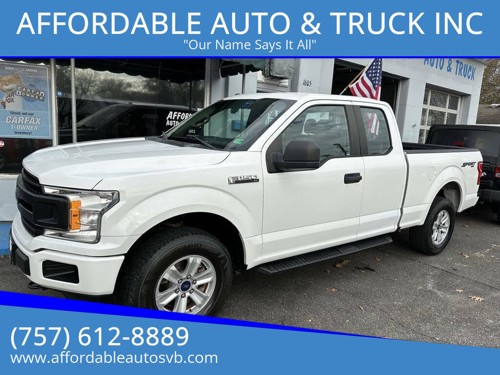 2018 Ford F-150 XL SuperCab 4WD