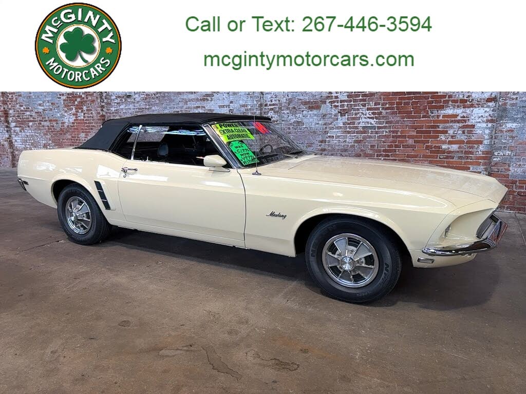 1969 Ford Mustang Convertible RWD