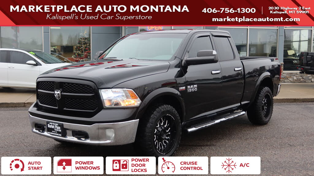 2014 RAM 1500 Outdoorsman Quad Cab 4WD