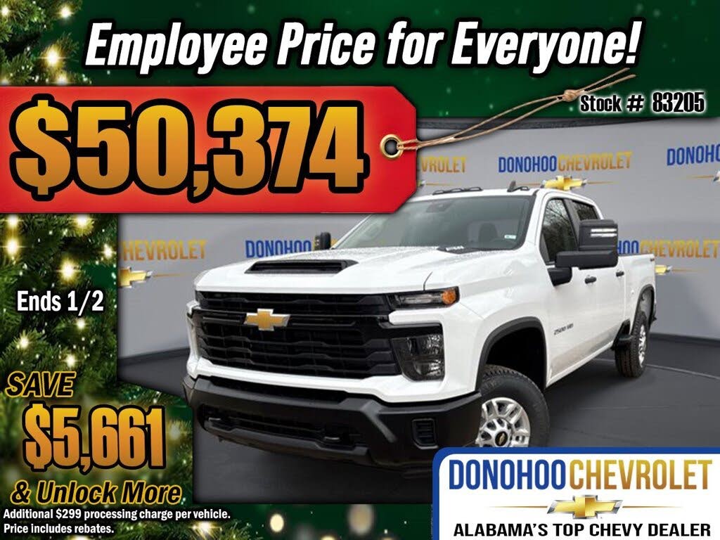 2026 Chevrolet Silverado 2500HD Work Truck Crew Cab 4WD