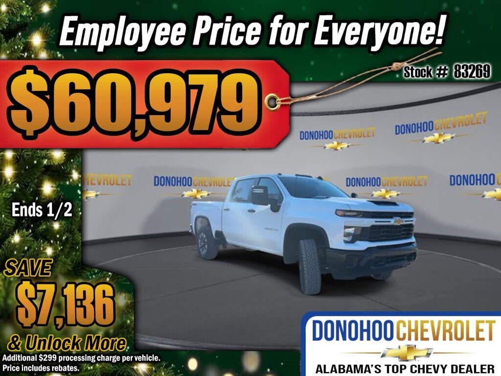 2026 Chevrolet Silverado 2500HD Custom Crew Cab 4WD