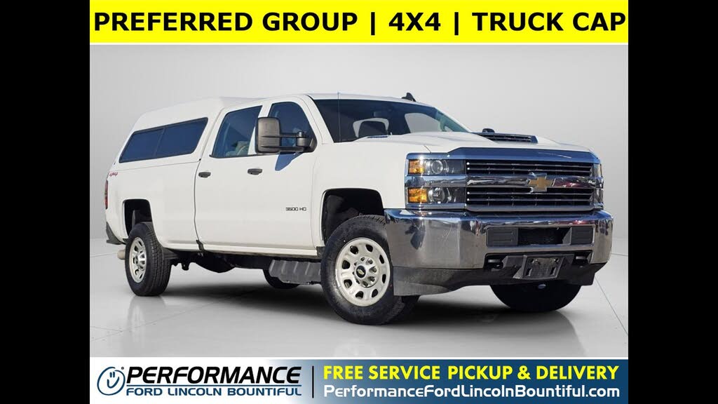 2018 Chevrolet Silverado 3500HD Work Truck Crew Cab 4WD