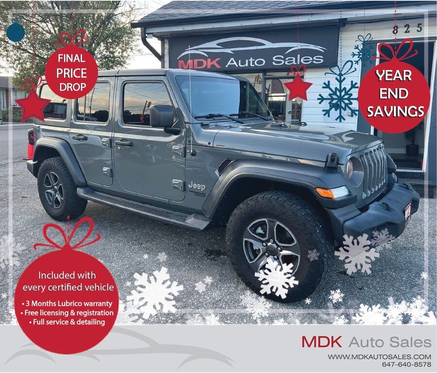 2019 Jeep Wrangler Unlimited Sport 4WD