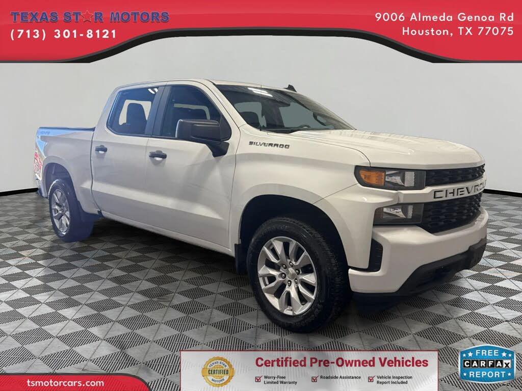 2019 Chevrolet Silverado 1500 Custom Crew Cab 4WD