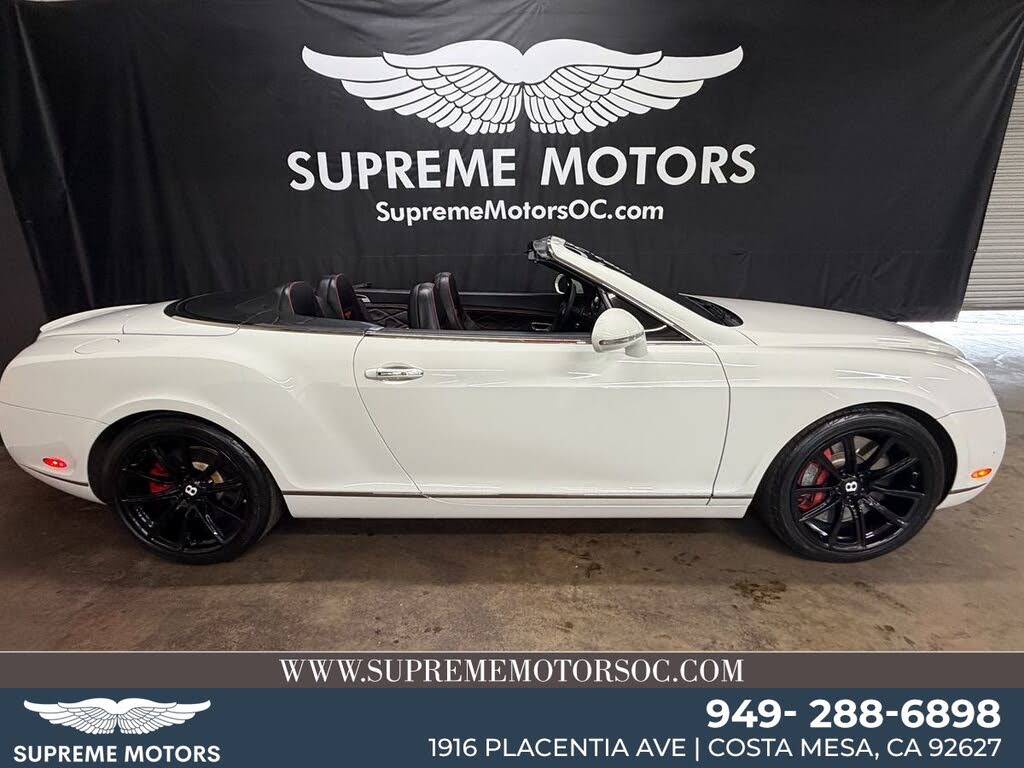 2011 Bentley Continental GTC Speed AWD