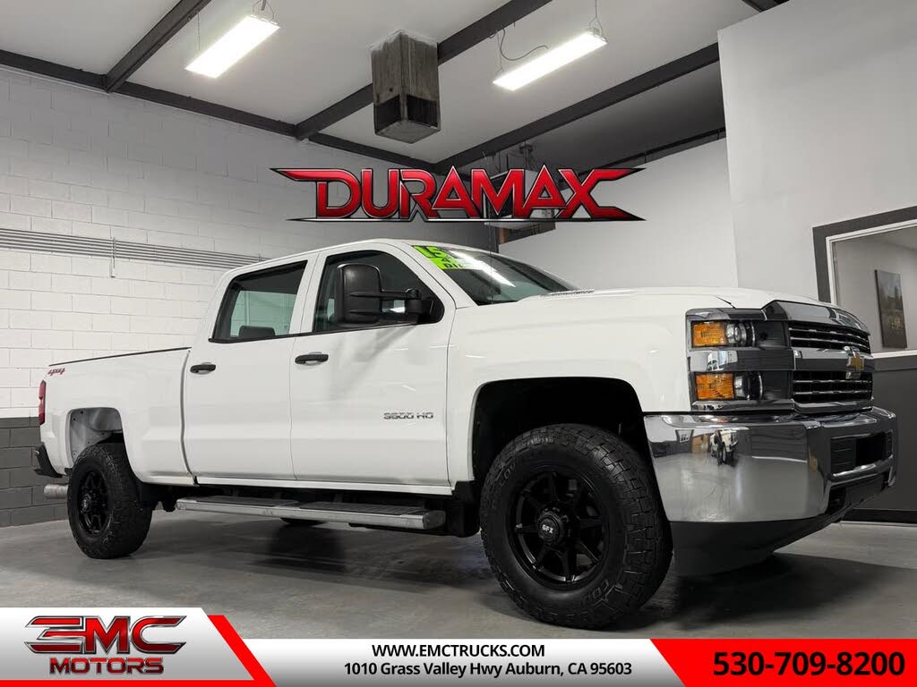 2015 Chevrolet Silverado 3500HD Work Truck Crew Cab 4WD
