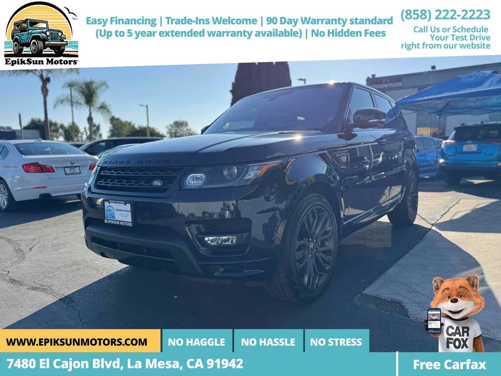 2016 Land Rover Range Rover Sport V6 HST 4WD