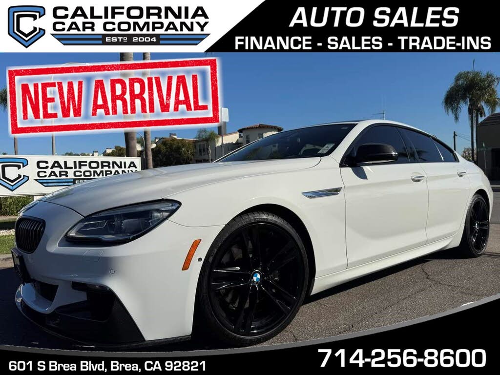 2017 BMW 6 Series 640i Gran Coupe RWD