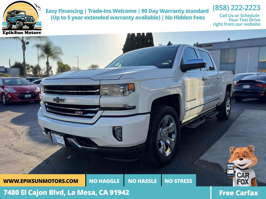 2017 Chevrolet Silverado 1500 LTZ Crew Cab 4WD