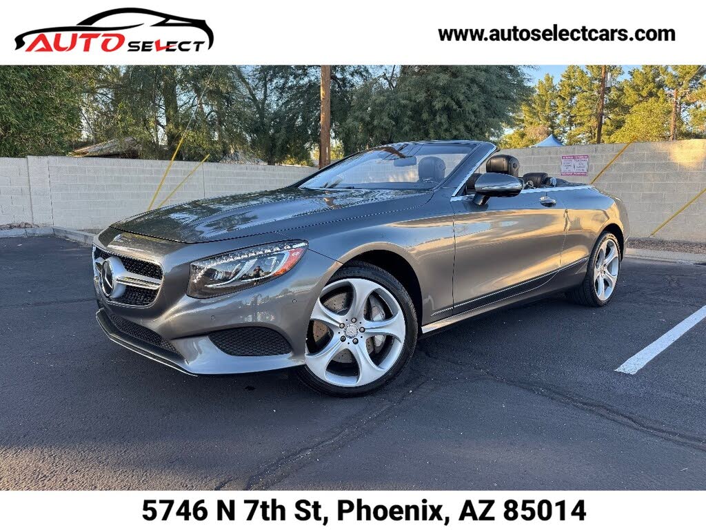 2017 Mercedes-Benz S-Class S 550 Convertible