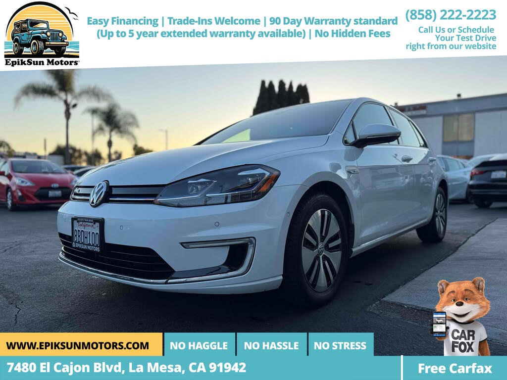 2017 Volkswagen e-Golf SEL Premium