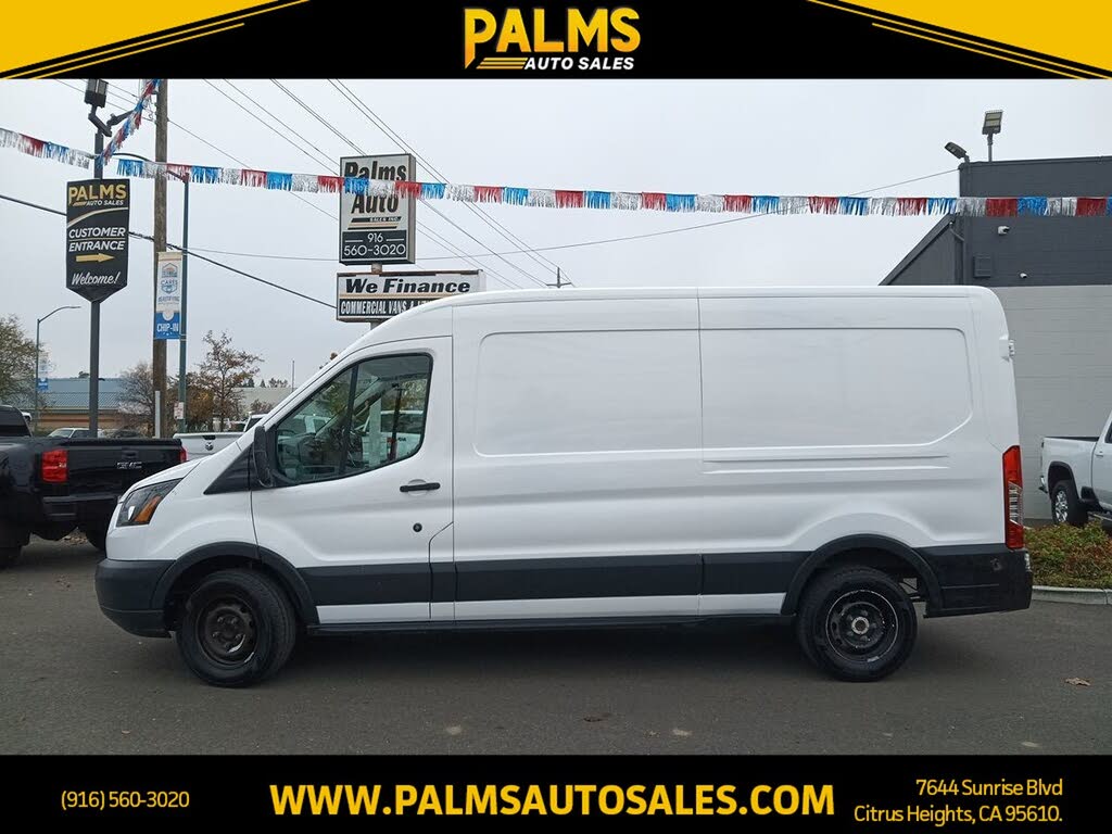 2018 Ford Transit Cargo 150 3dr LWB Medium Roof Cargo Van with Sliding Passenger Side Door