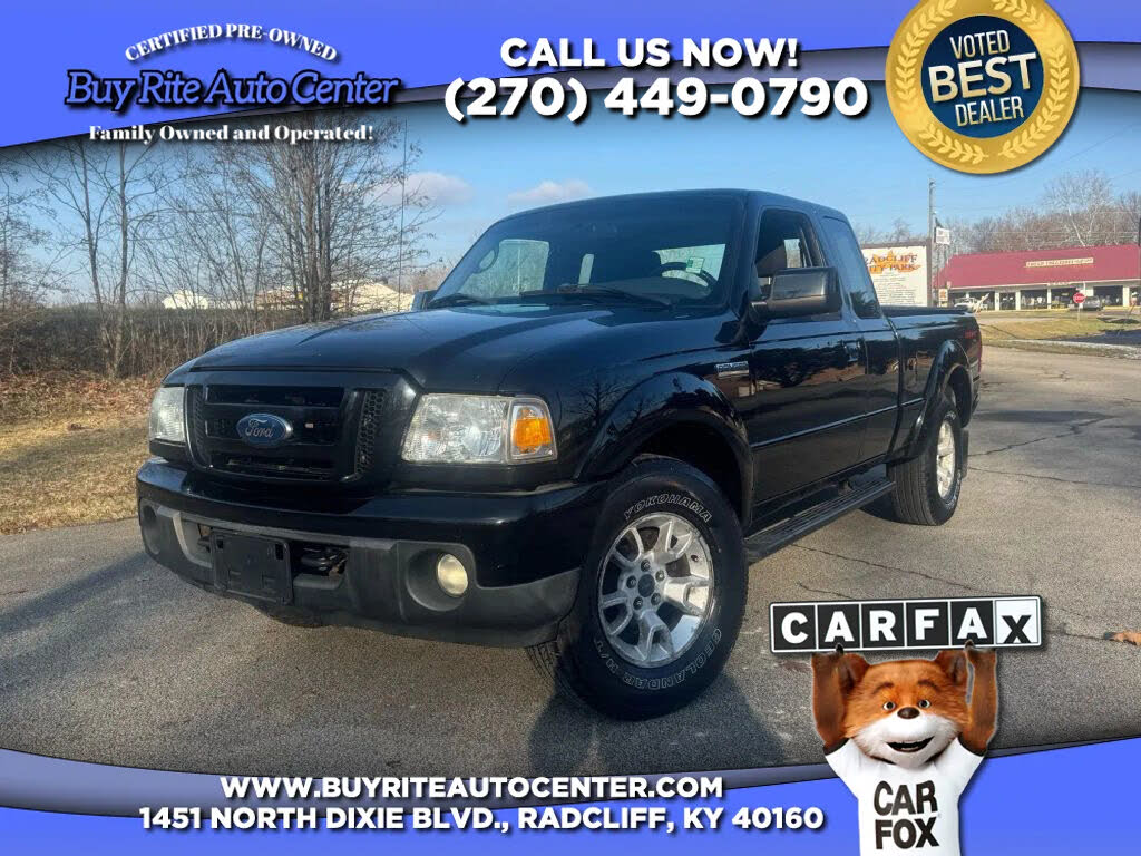 2011 Ford Ranger Sport SuperCab 4-Door 4WD