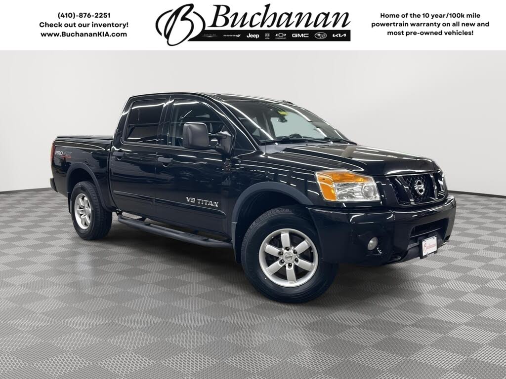 2012 Nissan Titan PRO-4X Crew Cab 4WD