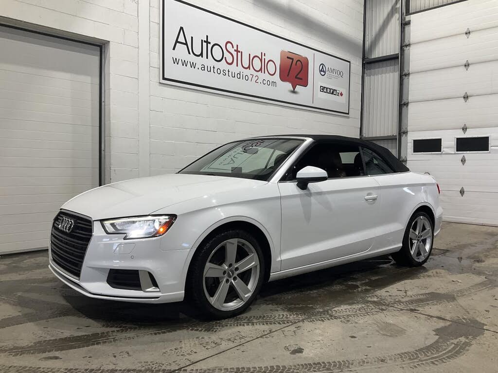 2018 Audi A3 2.0T quattro Premium Cabriolet AWD