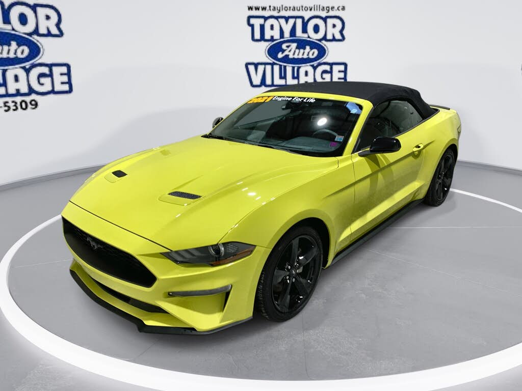 2021 Ford Mustang EcoBoost Premium Convertible RWD