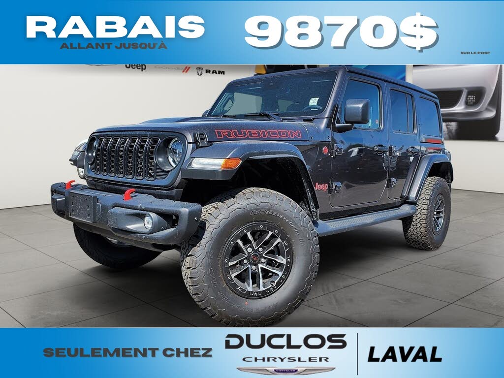 2025 Jeep Wrangler Rubicon X 4-Door 4WD