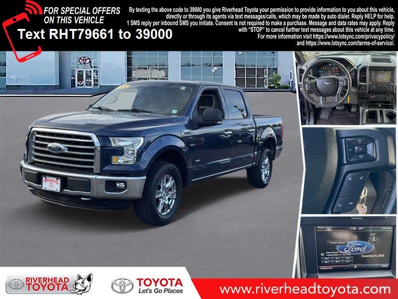 2015 Ford F-150 XLT SuperCrew 4WD
