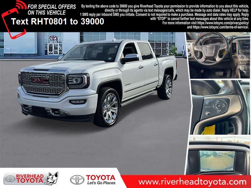 2018 GMC Sierra 1500 Denali Crew Cab 4WD
