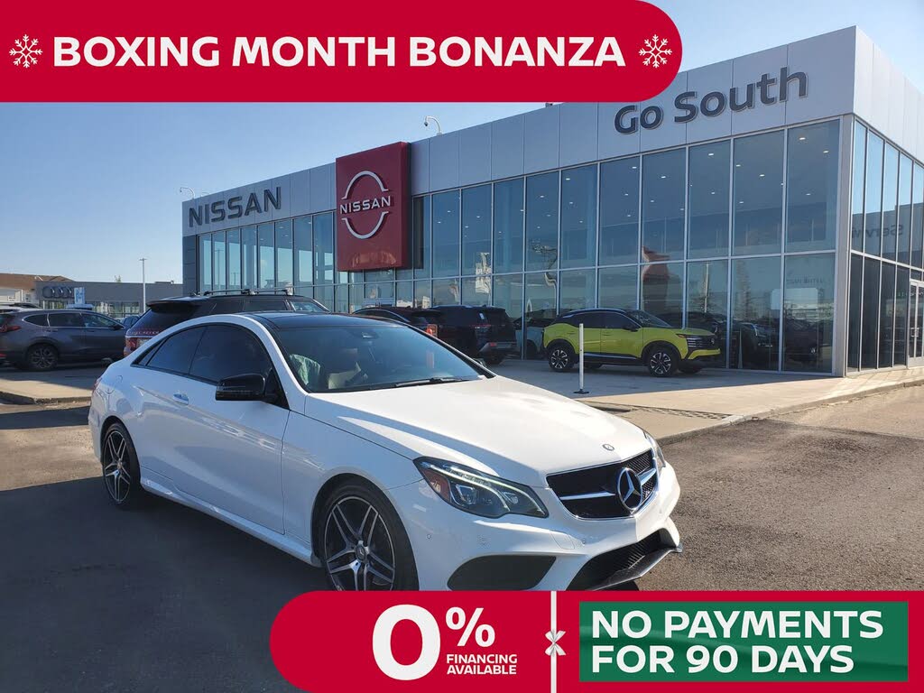 2017 Mercedes-Benz E-Class E 400 Coupe 4MATIC