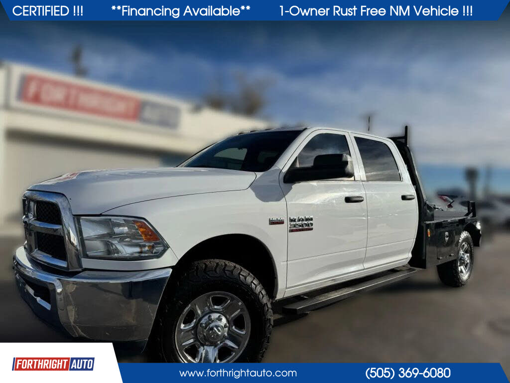 2018 RAM 3500 Chassis SLT Crew Cab 4WD
