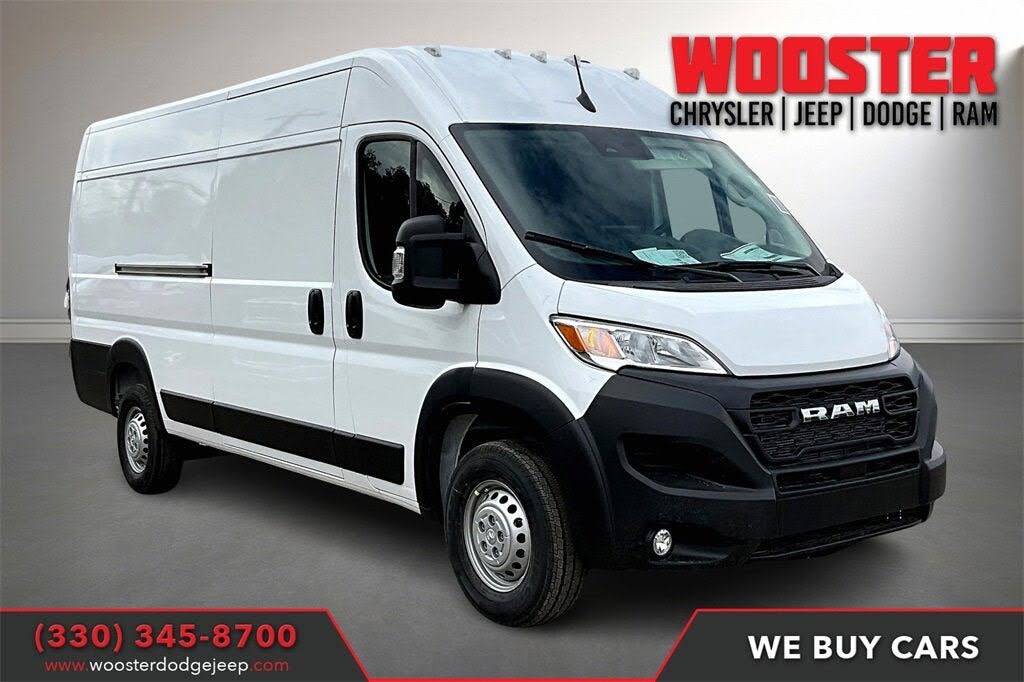 2025 RAM ProMaster 3500 Tradesman159 High Roof Extended Cargo Van FWD