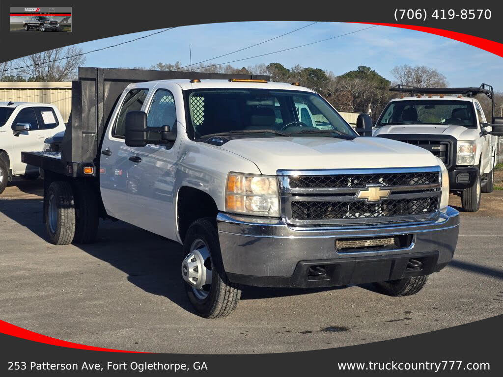 2011 Chevrolet Silverado 3500HD Chassis Work Truck Crew Cab 4WD