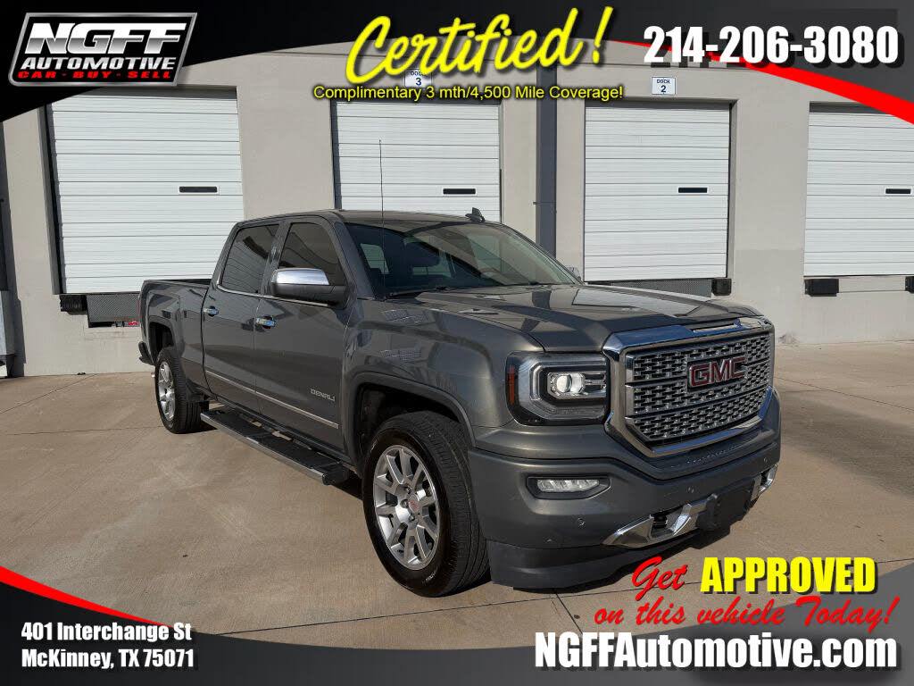 2018 GMC Sierra 1500 Denali Crew Cab 4WD