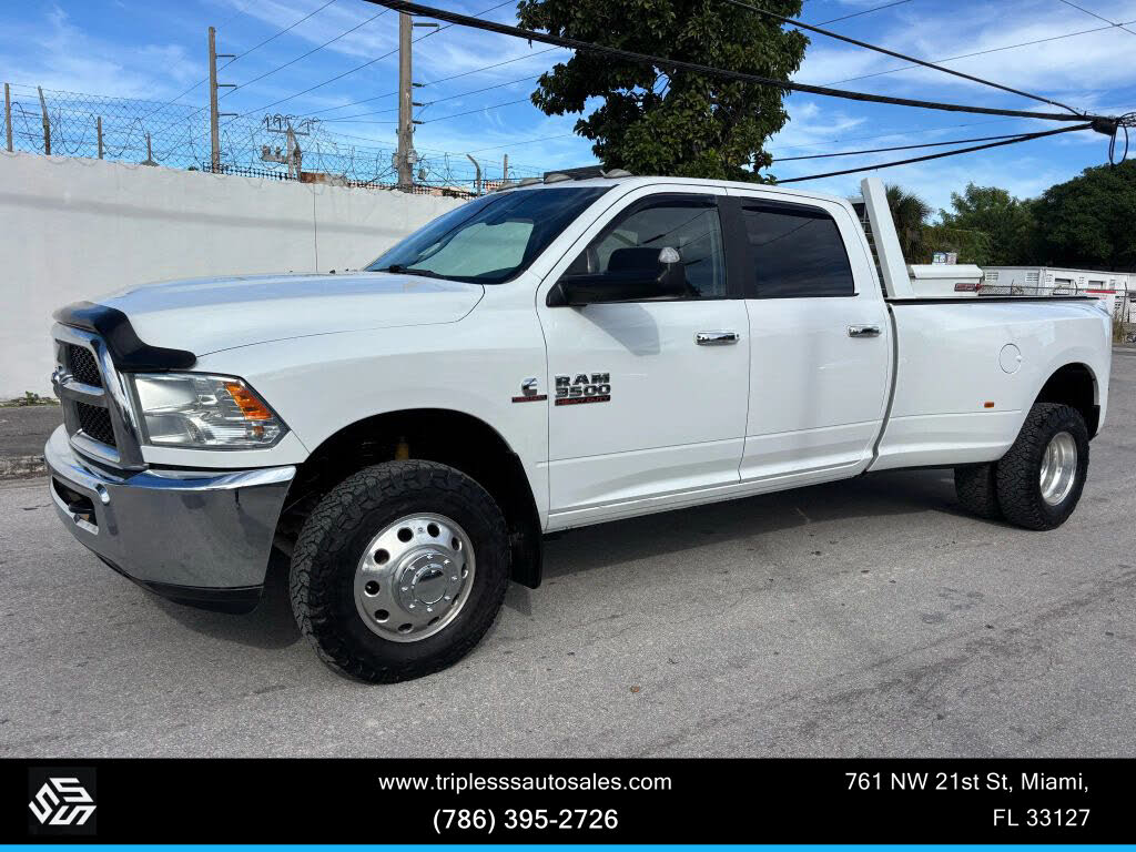 2018 RAM 3500 SLT Crew Cab LB DRW 4WD