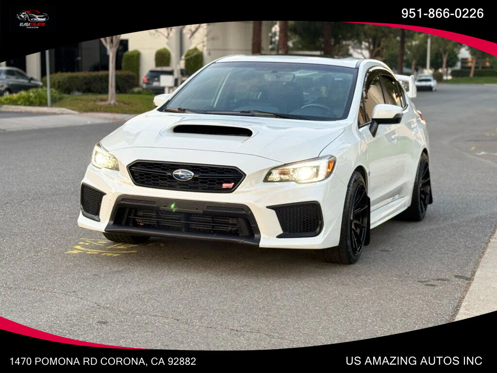 2018 Subaru WRX STI Limited AWD with Wing Spoiler