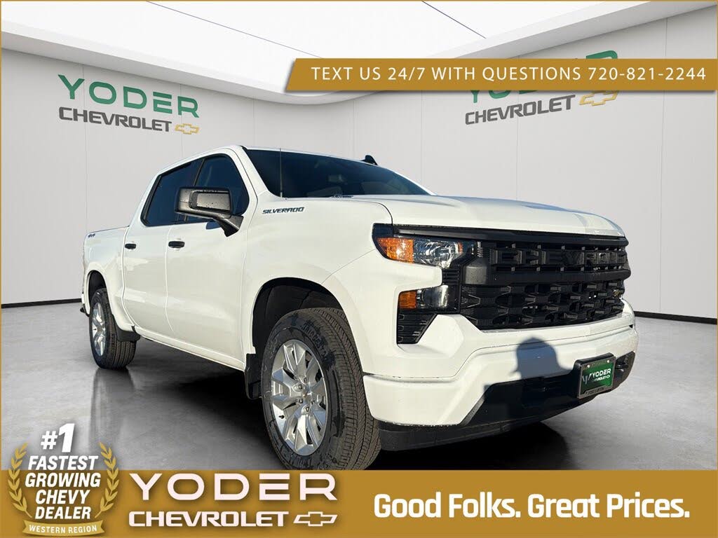 2026 Chevrolet Silverado 1500 Custom Crew Cab 4WD