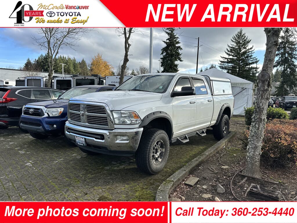 2012 RAM 2500 Big Horn Crew Cab 4WD