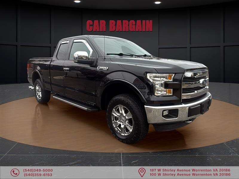 2015 Ford F-150 Lariat SuperCab 4WD